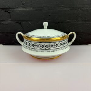 Noritake Scheherazade 2044 Covered Lidded Vegetable Serving Dish / Tureen