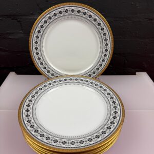 6 x Noritake Scheherazade 2044 Dinner Plates 10.5" Wide 2 Sets Available