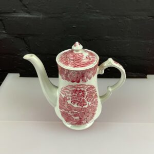 Enoch Woods English Scenery Pink Coffee Pot
