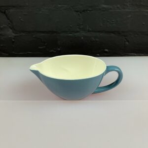 Poole Twintone Blue Moon Gravy Boat / Sauce Jug