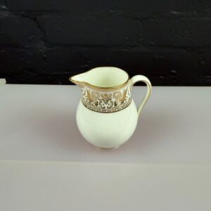 Wedgwood Florentine Gold W2719 Milk / Cream Jug 10.5 cm High