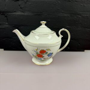 Aynsley Famille Rose Large 2.5 Pint Tea Pot
