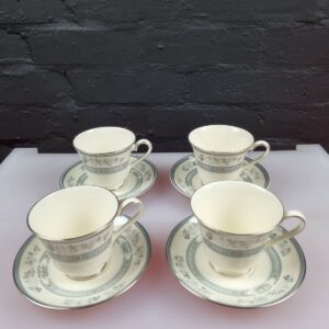 4 x Minton Penrose Tea Cups and Saucers 2 Sets Available