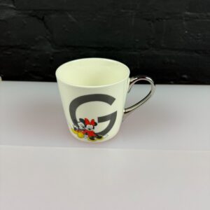 Mickey and Mini Mouse Alphabet Mug Letter G Tesco / Disney 9 cm High
