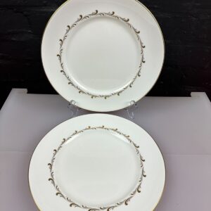 2 x Royal Doulton Rondo H4935 Dinner Plates 27 cm Wide Set