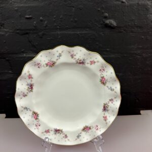 Royal Crown Derby MMVII 2007 Fluted Floral Stars Border Dinner Plate 10.25" Wide