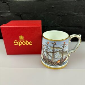 Spode Maritime The Ark Royal Flagship The Armada Tankard Mug Boxed