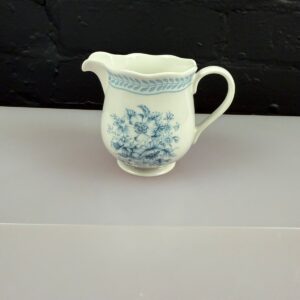 Linea by Portmeiron Blue Laurel Milk / Cream Jug 3.5" High