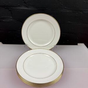 Spode Classic Gold Y8406 Salad Plates 20.5 cm Wide Set of 5
