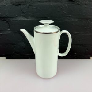 Thomas Silver Band Germany 2 Pint Coffee Pot 9" High