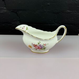 Royal Crown Derby Posies Oval Gravy Boat / Sauce Jug 2nd Quality LI 1988