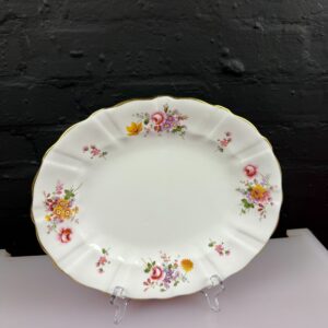 Royal Crown Derby Posies Oval Serving Carving Platter Plate 32 cm x 27 cm 1988
