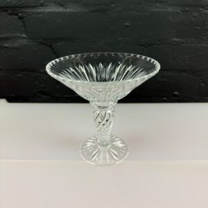 Royal Doulton Crystal Pedestal Bon Bon Dish 14.5 cm Wide x 14 cm High