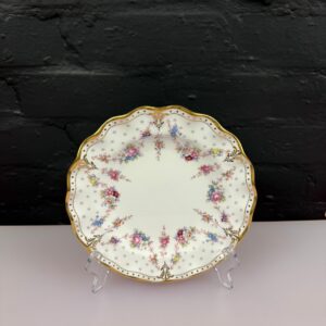 Royal Crown Derby Antoinette Fluted Salad Plate A1225 1st Quality 8" LIII 1990