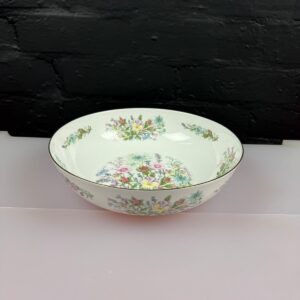 Aynsley Wild Tudor Low Fruit Salad Serving Bowl 9.75" Wide x 2.5" High