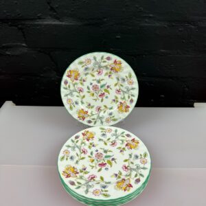 Minton Haddon Hall Tea / Side Plates 16.8 cm Wide Set of 5