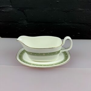 Royal Doulton Rondelay H5004 Gravy Boat Jug and Stand Saucer / Stand Set