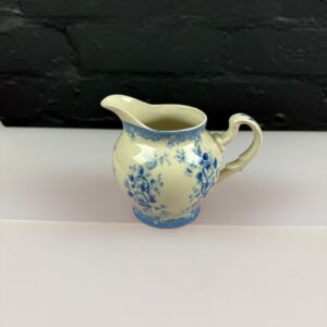 Powell Craft Cuddra Blue And White Milk / Cream Jug 10 cm High