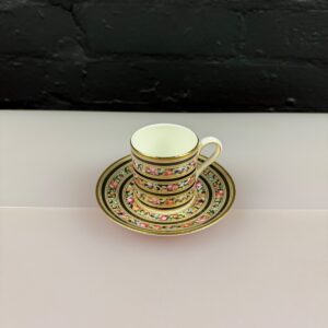 Wedgwood Clio Coffee Espresso Cup and Saucer Set