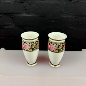 Wedgwood Clio Pair of Vases 6.25" High 1992 Set of 2