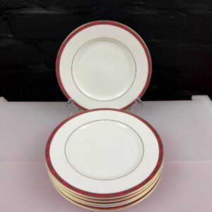 Royal Doulton Kensington 2006 Salad Plates 8" ( 20.5 cm ) Wide Set of 6