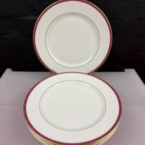 Royal Doulton Kensington 2006 Large Dinner Plates 11" ( 28 cm ) Wide Set of 6