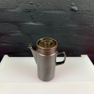 Wedgwood Sterling Brown Coffee Pot 8" High 1.25 Pints