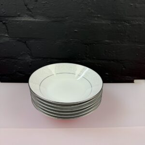 Noritake Tahoe 2585 Soup / Cereal Bowls 7.5" Wide Set of 6