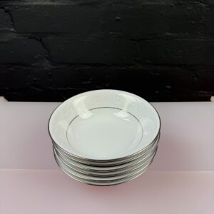Noritake Tahoe 2585 Cereal / Friut Bowls 16 cm Wide Set of 6