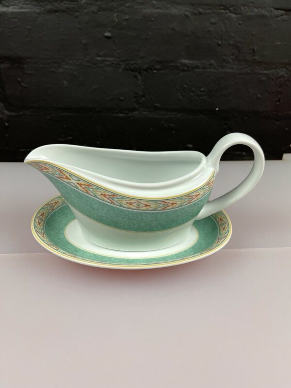 Gravy Boat and Stand. Wedgwood AZTEC 