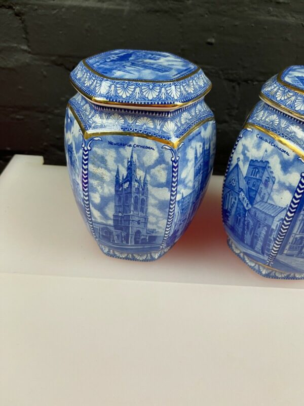 Kitchen & Dining Cathedrals Wade for Ringtons 6 Sided Tea Caddy Home