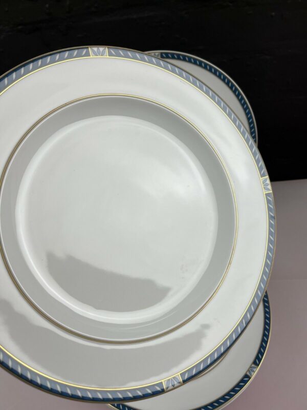 4 x Rosenthal Idillio Reve Bleu Dinner Plates 10.75